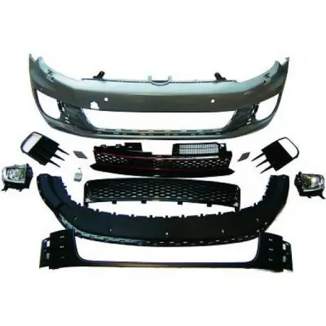 Paiement Sécurisé PARE CHOC AVANT LOOK GTI COMPLET VW GOLF 6 (08-12) + VARIANT (09-12) + CABRIO (11-15) - AVEC PDC