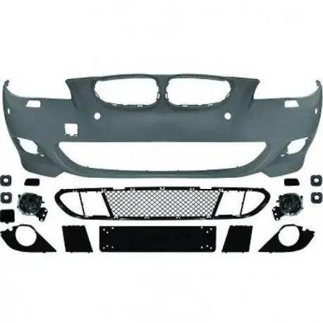 Top Vente PARE CHOC AVANT PACK M BMW SÉRIE 5 LCI E60 E61 (07-10) BERLINE - TOURING - PHASE 2 - POUR PDC