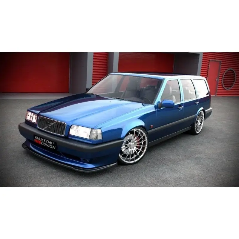 Achat Immédiat LAME DU PARE-CHOCS AVANT VOLVO 850 R - MAXTON DESIGN - FINITION NOIR BRILLANT