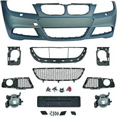 Pas Cher PARE CHOC AVANT PACK M BMW SÉRIE 3 E90 E91 BERLINE - TOURING LCI (08-11) - PAS PDC