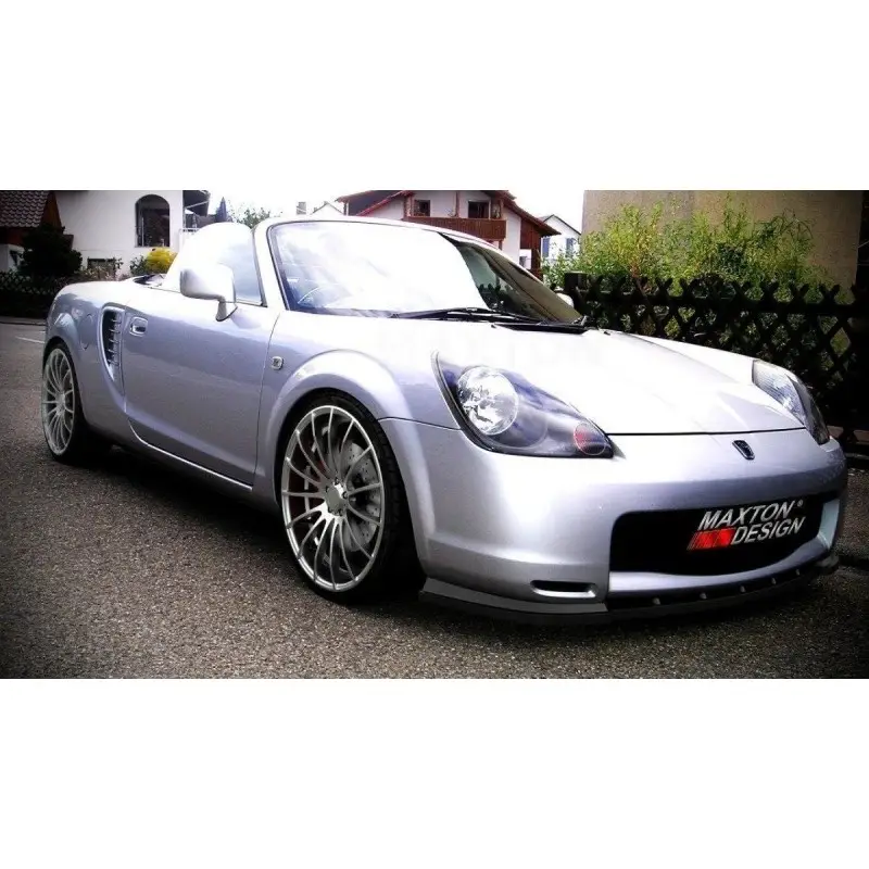 Jusqu’à Épuisement Des Stocks LAME DU PARE-CHOCS AVANT TOYOTA MR2 MK3 - MAXTON DESIGN - FINITION NOIR BRILLANT
