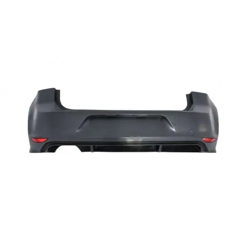 PARE CHOC ARRIERE LOOK R-LINE AVEC ECHAPPEMENT GAUCHE VW GOLF 7 (12-16) - COMPLET Petit Prix