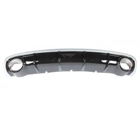 DIFFUSEUR ARRIERE LOOK RS6 AUDI A6 4G (11-14) - AVEC EMBOUTS Prix Promo