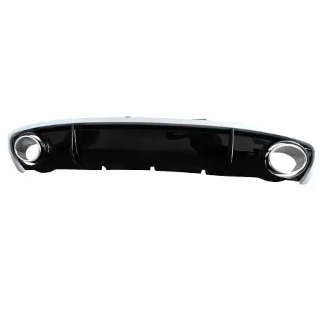 DIFFUSEUR ARRIERE LOOK RS4 AUDI A4 B8 FACELIFT (12-15) - AVEC EMBOUTS - MOD2 Offre Spéciale