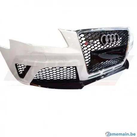 Réduction PARE CHOC AVANT LOOK RS4 FACELIFT AUDI A4 8K B8 S4 (08-12) - A PEINDRE - COMPLET