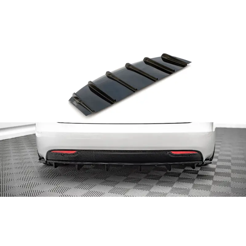RAJOUT DU PARE-CHOCS ARRIERE TESLA MODEL S FACELIFT - MAXTON DESIGN - FINITION NOIR BRILLANT Vente Directe