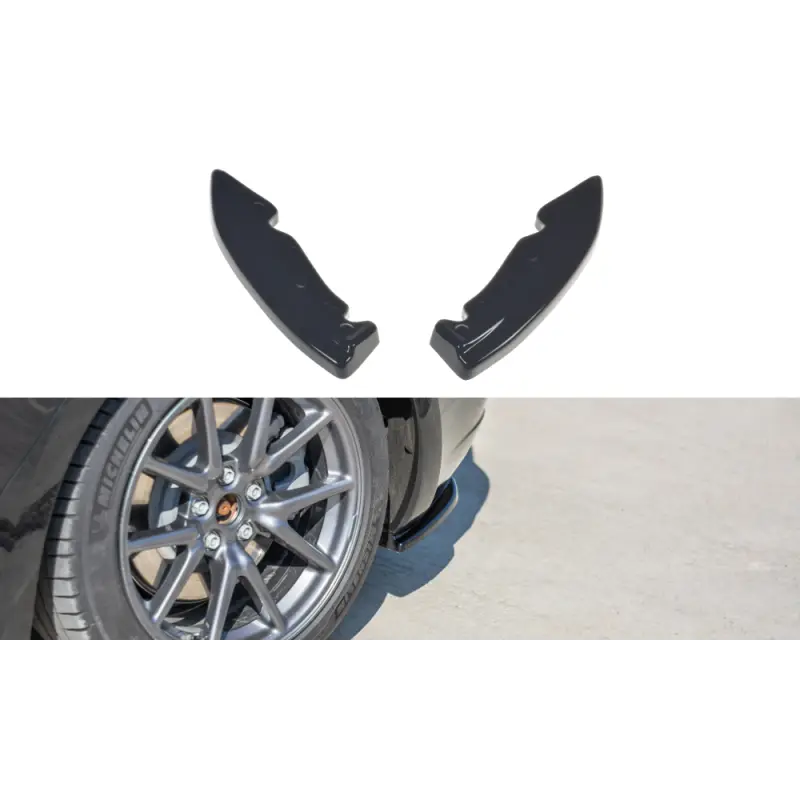 LAME DU PARE-CHOCS ARRIERE TESLA MODEL 3 - MAXTON DESIGN - FINITION NOIR BRILLANT Achat Immédiat