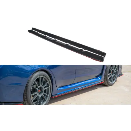 SET DES DIFFUSEUR DES BAS DE CAISSE V.2 SUBARU WRX STI - MAXTON DESIGN Offre Du Jour