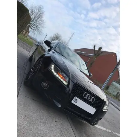 CALANDRE LOOK RS5 AUDI A5 8T (07-11) - FINITION NOIR CONTOUR NOIR Commande En Gros