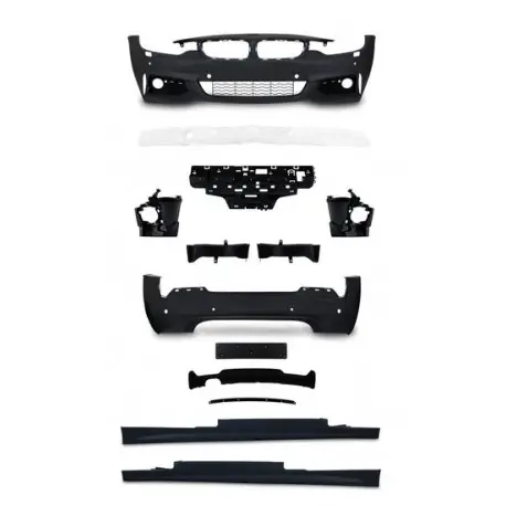 Nouveauté KIT COMPLET LOOK PACK M BMW SÉRIE 4 F32 F33 COUPÉ - CABRIOLET (14-19) PARE CHOC AVANT - ARRIÈRE - BAS DE CAISSE