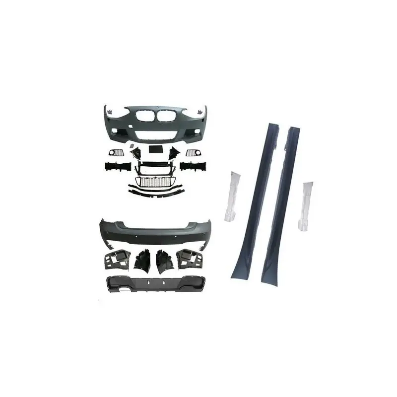 KIT COMPLET LOOK PACK M BMW SÉRIE 1 F21 3 PORTES (11-15) - PARE CHOC AVANT - ARRIÈRE - BAS DE CAISSE Jusqu’à Épuisement Des Stocks