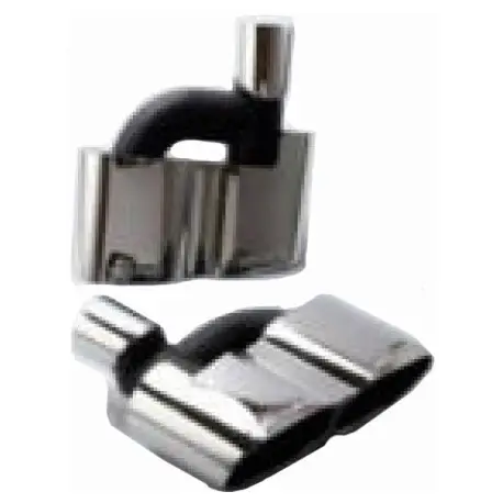 Offre Spéciale SET DE DEUX SORTIES D ECHAPPEMENT LOOK SPORT MERCEDES CLASSE S W221 (05-13) - 260*52MM