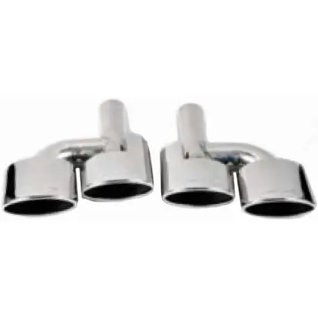 Offre Spéciale EMBOUT ECHAPPEMENT LOOK AMG MERCEDES CLASSE C W204 (07-14) - DOUBLE ECHAPPEMENT GAUCHE / DROIT