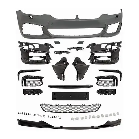 Nouvelle Collection PARE-CHOCS AVANT M-PERFORMANCE PACK M - M-TECHNIK POUR BMW SERIE 5 G30 G31 (17-20) - A PEINDRE - COMPLET