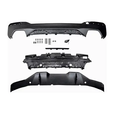 DIFFUSEUR ARRIERE - BAS DE PARE-CHOCS M-PERFORMANCE GROS MODELE POUR BMW SERIE 5 G30 G31 (17-20) - AVEC PACK M Soldes