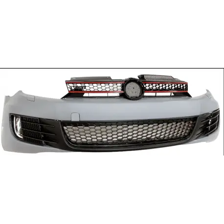 Acheter En Ligne PARE CHOC AVANT LOOK GTI VW GOLF 6 (08-12) - COMPLET - AVEC CALANDRE GTI