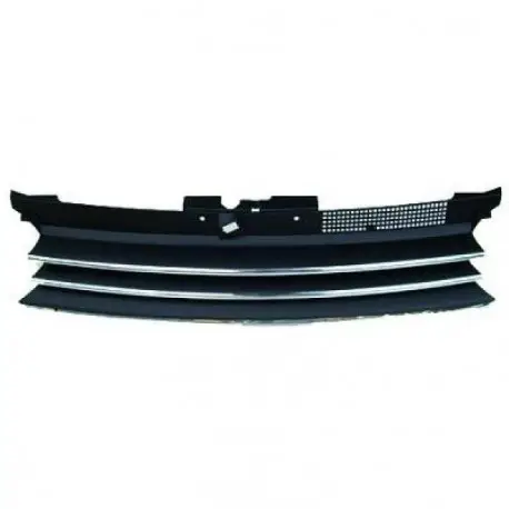 CALANDRE SANS INSIGNE NOIR & LISERET CHROME VW GOLF 4 (97-03) Commander Maintenant