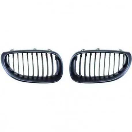 Prix Cassé SET CALANDRE NOIR MAT - GRILLE BMW SÉRIE 5 E60 - E61 (03-10) BERLINE - TOURING - MOD2