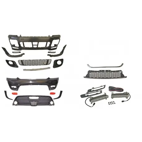 KIT COMPLET LOOK AERO JCW - PARE-CHOCS AVANT-ARRIÈRE-BAS DE CAISSEPOUR MINI COOPER ONE R56 R57 (06-10) Petit Prix