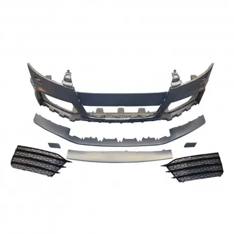 KIT TTRS COMPLET - PARE CHOC AVANT + BAS DE CAISSE + DIFFUSEUR ARRIÈRE LOOK RS AUDI TT 8J (06-15) - COMPLET Commander Vite