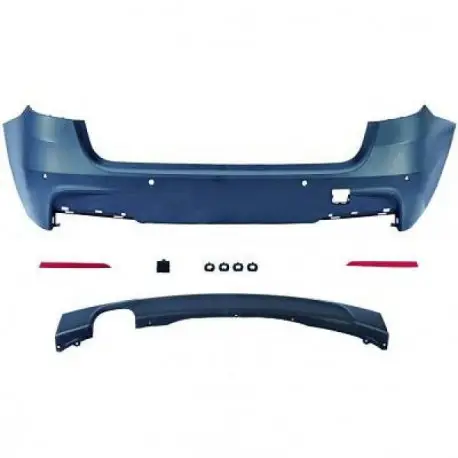 PARE CHOC ARRIÈRE PACK M BMW SÉRIE 3 F31 BREAK - TOURING (11-19) POUR PDC Livraison Gratuite