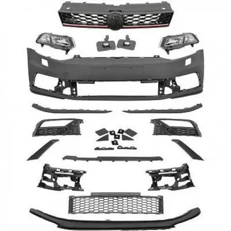 Réduction PARE CHOCS AVANT LOOKPOLO 6C GTI POUR VW POLO 6R & POLO 6C (09-17) - SANS PDC