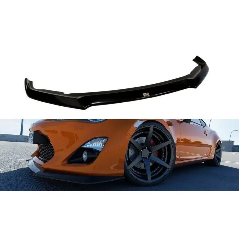 LAME DU PARE-CHOCS AVANT TOYOTA GT86 - MAXTON DESIGN - FINITION NOIR BRILLANT Retour Gratuit