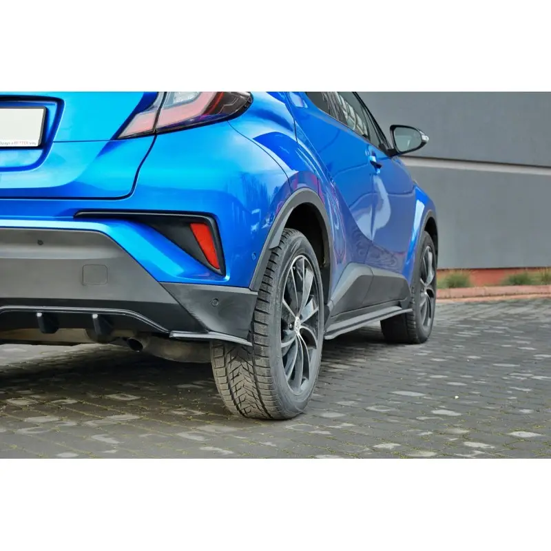 LAME DU PARE-CHOCS ARRIERE TOYOTA C-HR- MAXTON DESIGN - FINITION NOIR BRILLANT Dernière Chance