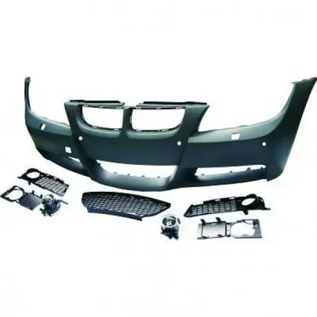 Pas Cher PARE CHOC AVANT PACK M BMW SÉRIE 3 E90 E91 BERLINE - TOURING (05-08) - AVEC PDC