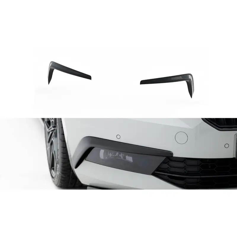 Promotion Saisonnière CADRES POUR LUMIÈRES SKODA SUPERB III - MAXTON DESIGN - FINITION NOIR BRILLANT