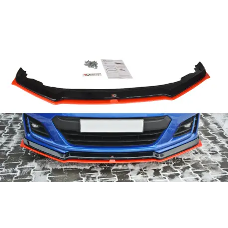 LAME DU PARE-CHOCS AVANT - SPLITTER V.5 SUBARU BRZ FACELIFT - MAXTON DESIGN Offre Spéciale