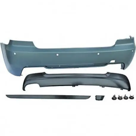 Dernière Chance PARE CHOC ARRIÈRE LOOK PACK M BMW SÉRIE 3 E92 E93 COUPÉ - CABRIOLET (06-14) - POUR PDC