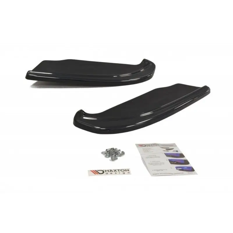 LAME DU PARE CHOCS ARRIERE SUBARU IMPREZA II WRX - MAXTON DESIGN - FINITION NOIR BRILLANT Livraison Gratuite