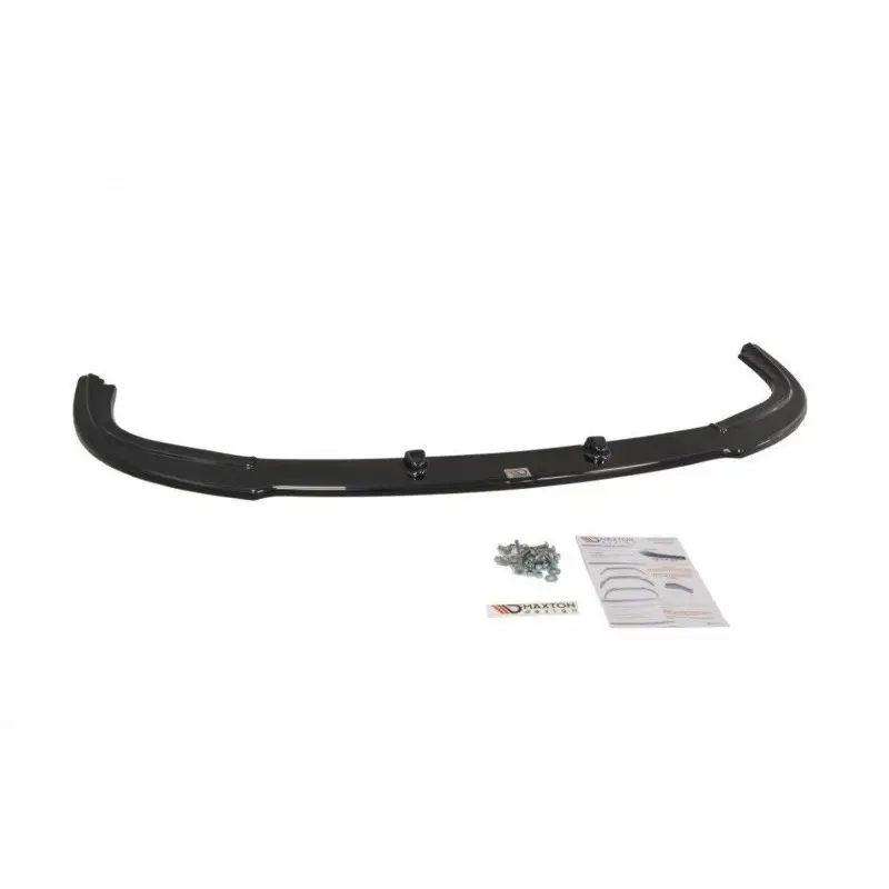 Acheter Direct LAME DU PARE-CHOCS AVANT V.2 SUBARU IMPREZA II WRX - MAXTON DESIGN - FINITION NOIR BRILLANT