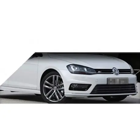 Prix Réduit PARE CHOC AVANT LOOK R-LINE VW GOLF 7 (12-16) - COMPLET - AVEC ANTI-BROUILLARDS
