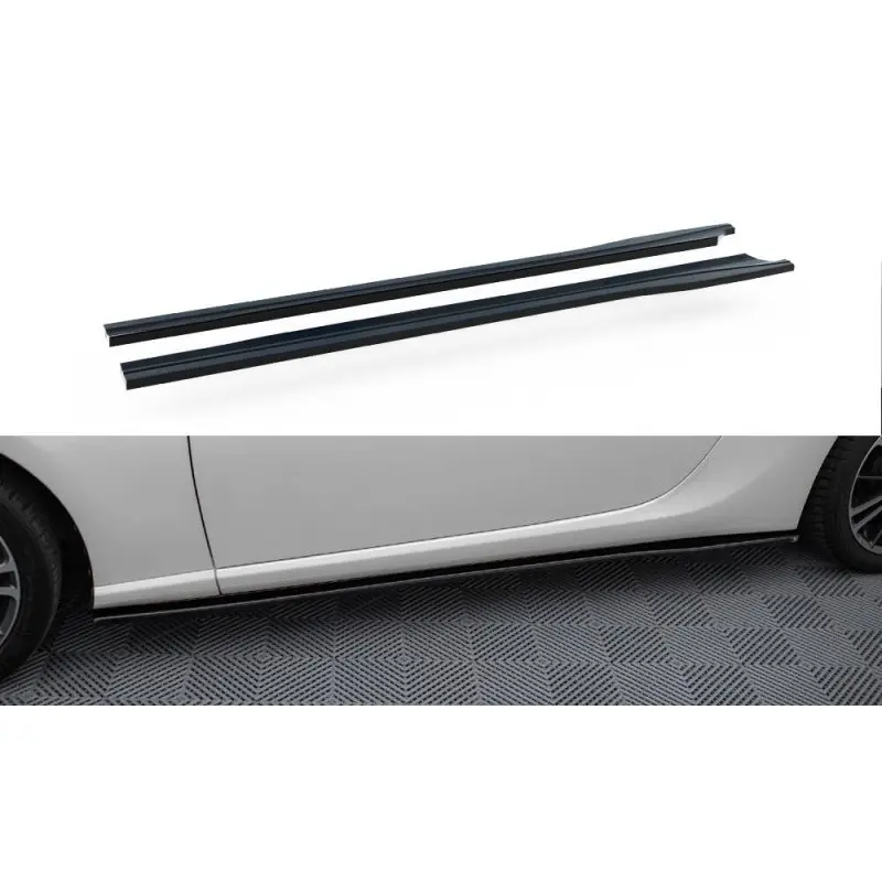 Meilleure Vente SET DES DIFFUSEUR DES BAS DE CAISSE V.1 SUBARU BRZ- TOYOTA GT86 FACELIFT - MAXTON DESIGN - FINITION NOIR BRILLANT