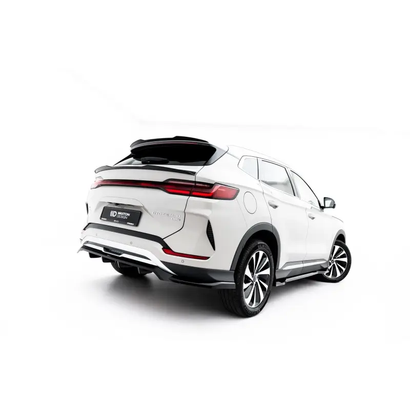 Haute Qualité ARRIERE SPLITTER (AVEC UNE BARRE VERTICALE) BYD SEAL U MK1 - MAXTONDESIGN - FINITION NOIR BRILLANT
