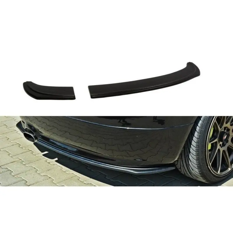 ARRIÈRE SPLITTER SKODA FABIA I RS - MAXTON DESIGN - FINITION NOIR BRILLANT Dernière Chance
