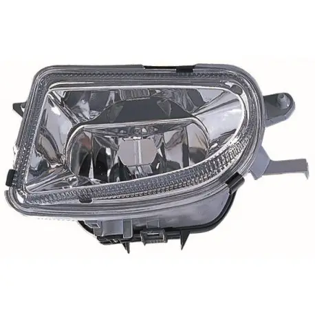 SET DE FEU ANTIBROUILLARD DESIGN MERCEDES CLASSE CLK W208 (97-02) & E W210 (99-02) & SLK R170 (96-04) - TRANSPARENT/CHROME - H1 Prix Choc