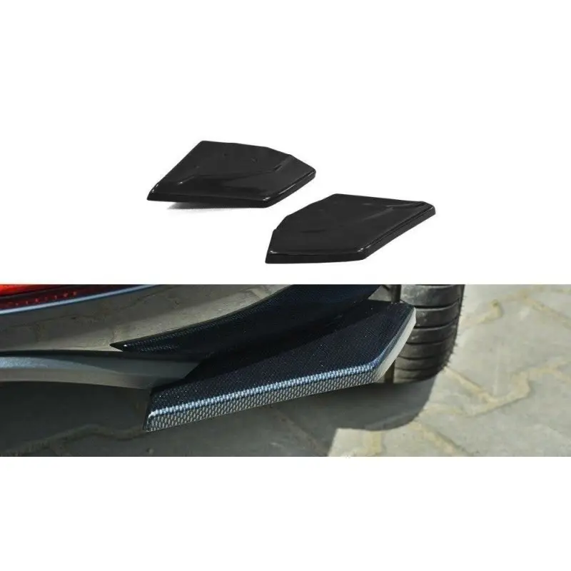 Nouveauté LAME DU PARE CHOCS ARRIERE SEAT LEON III CUPRA - FR - MAXTON DESIGN - FINITION NOIR BRILLANT