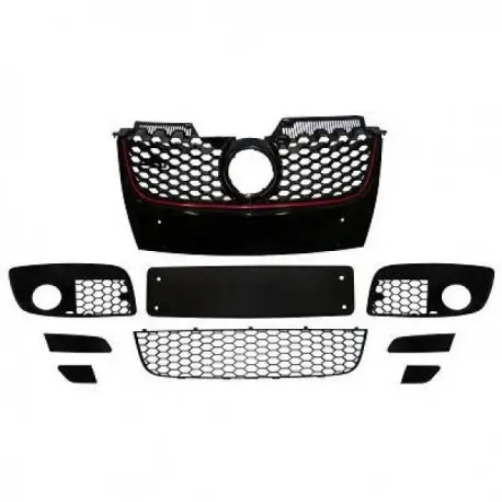 Commander Maintenant SET DE GRILLES DE PARE CHOC VW GOLF 5 GTI (03-08) - UNIQUEMENT POUR PARE CHOC GTI