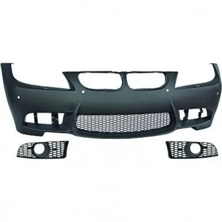 PARE CHOC AVANT DESIGN LOOK M3 BMW SERIE 3 E90/E91 LCI (08-11) - BERLINE - TOURING - POUR LAVE-PHARE - POUR PDC - AVEC TROU Vente Directe