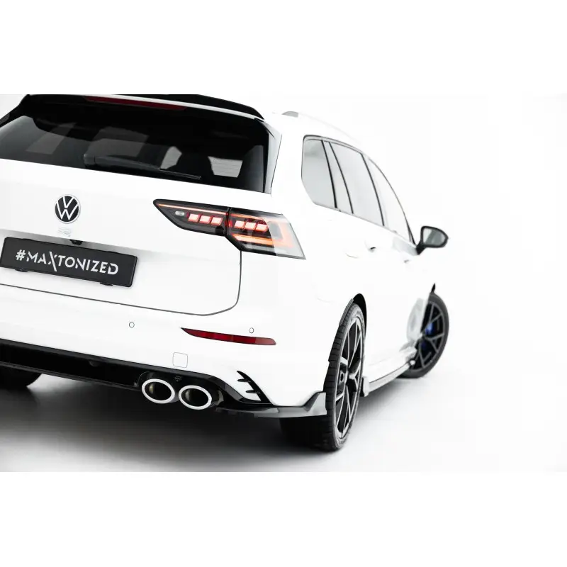 Expédié Aujourd’hui LAMES DE PARE-CHOCS ARRIÈRE LATÉRALES V.1 VOLKSWAGEN GOLF R VARIANT MK8 / MK8 FACELIFT - MAXTONDESIGN - FINITION NOIR BRILLANT