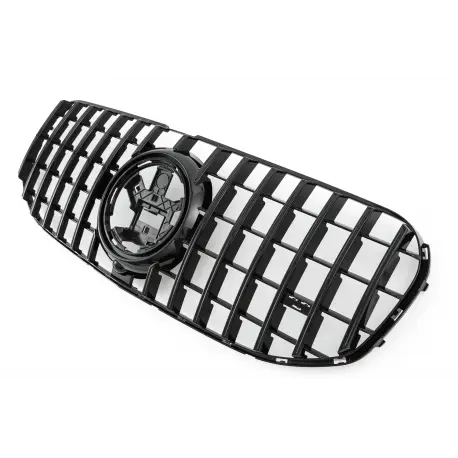 CALANDRE LOOK GT-R PANAMERICANAMERCEDES X167 GLSNOIR - BRILLANT - (19-23) Prix Choc