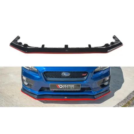 LAME DU PARE-CHOCS AVANT - SPLITTER V.3 SUBARUWRX STI - MAXTON DESIGN Jusqu’à Épuisement Des Stocks