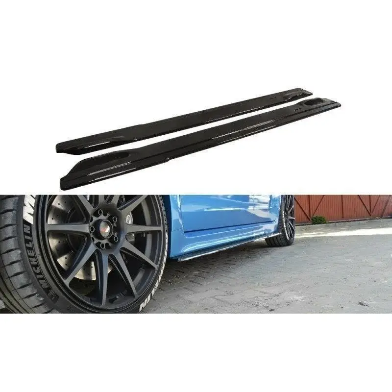 Expédié Aujourd’hui RAJOUTS DES BAS DE CAISSE POUR SUBARU IMPREZA WRX STI 2009-2011 - MAXTON DESIGN - FINITION NOIR BRILLANT