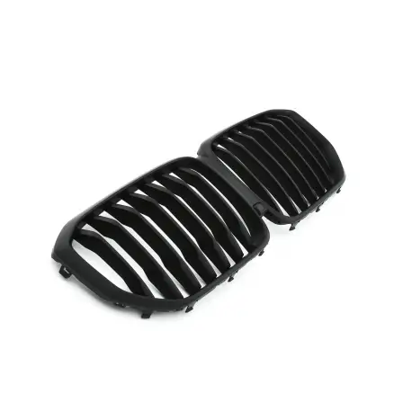 Nouvel Arrivage SET DE CALANDRE LOOK X5 M PERFORMANCE - SIMPLE LIGNES NOIR MATT POUR BMW X5 G05 (18-23)