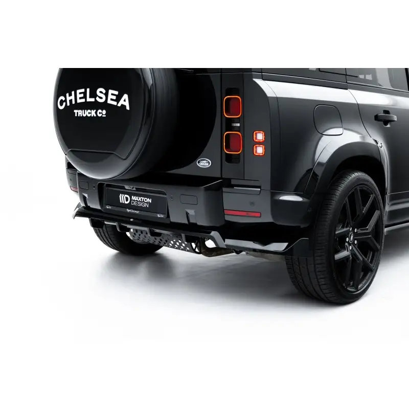 ARRIERE SPLITTER (AVEC UNE BARRE VERTICALE) LAND ROVER DEFENDER MK4 - MAXTONDESIGN - FINITION NOIR BRILLANT Livraison Gratuite