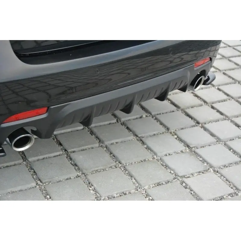 Acheter En Ligne RAJOUT DU PARE-CHOCS ARRIERE SAAB 9-3 AERO MK2 FACELIFT - MAXTON DESIGN - FINITION NOIR BRILLANT