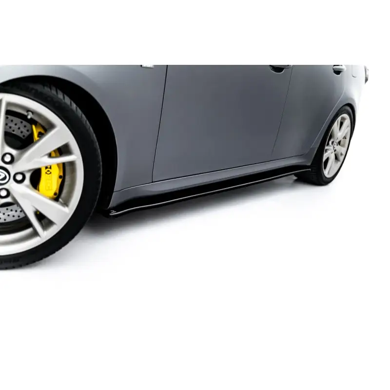 Prix Promo RAJOUTS DES BAS DE CAISSE LEXUS IS F-SPORT MK2 (XE20) FACELIFT - MAXTONDESIGN - FINITION NOIR BRILLANT